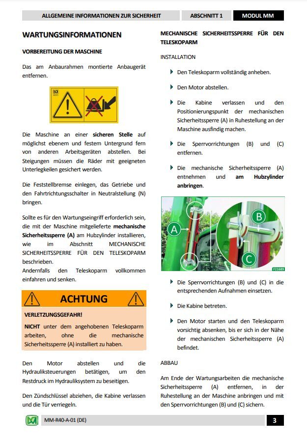 Merlo ROTO MODULAR (R40.16-R40.18-R50.21-R50.26-R50.30-R50.35-R70.24 ...
