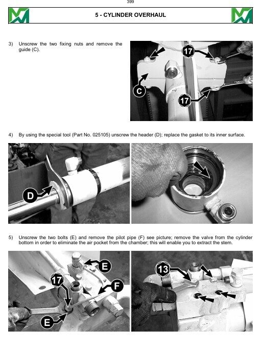 Merlo P38.13 UP TO C309320 Service manual - English version [PDF]