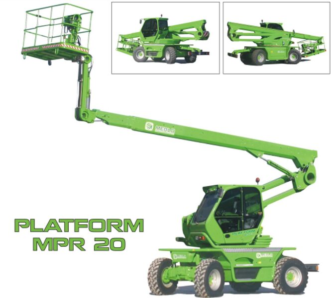 Merlo MPR20 (2008) Service Manual, Parts Manual, Hydraulic & Electrical Diagram ENG DE [PDF]