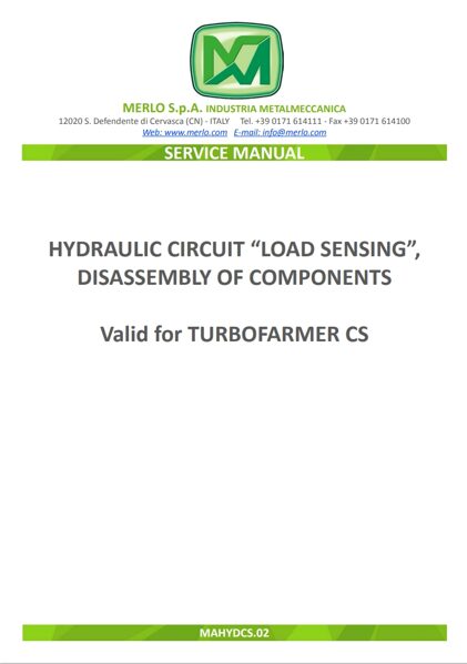 Merlo Load_sensing_Turbofarmer
