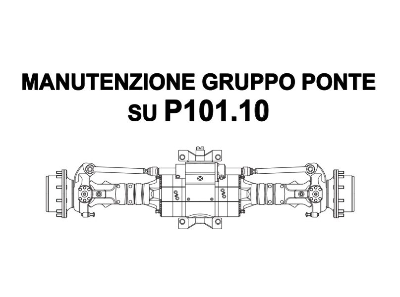 Merlo P101.10 Axle Assembly Maintenance manual ENG [PDF]
