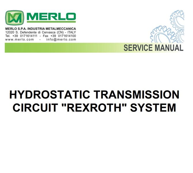 Rexroth Hydrostatic Transmission PANORAMIC P27.9, P30.7, P35.7 Service Manual ENG [PDF]